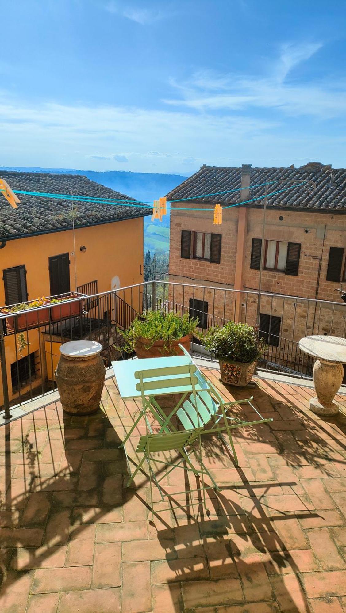 Il Terrazzino, Piccolo Loft In Montepulciano Apartment Exterior photo